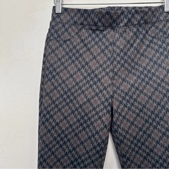 Sanctuary Womens Medium Pull On Houndstooth Printed Legging Pant - Picture 3 of 13
